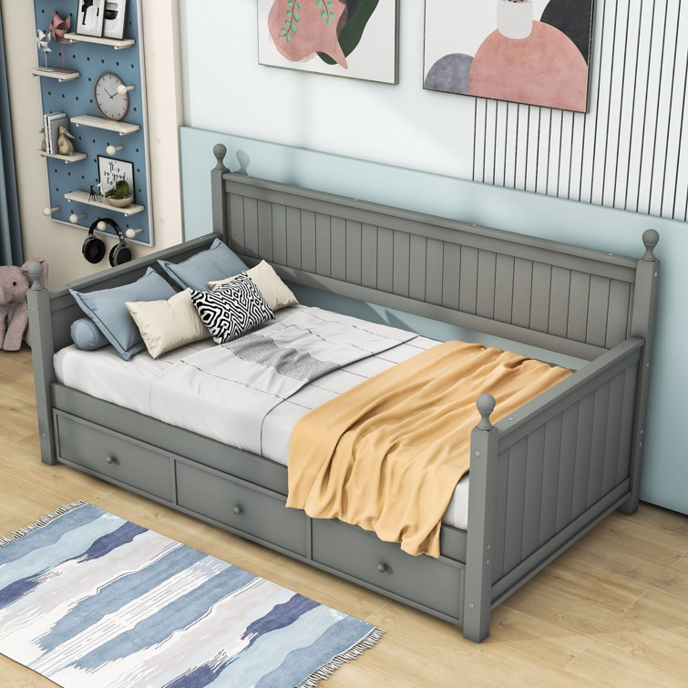 Twin size daybed 2024 with drawers